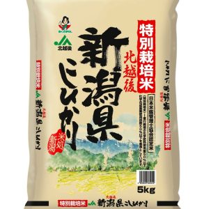 おくさま印 【精米】新潟県北越後産 特別栽培米白米 こしひかり 5kg 令和6年産