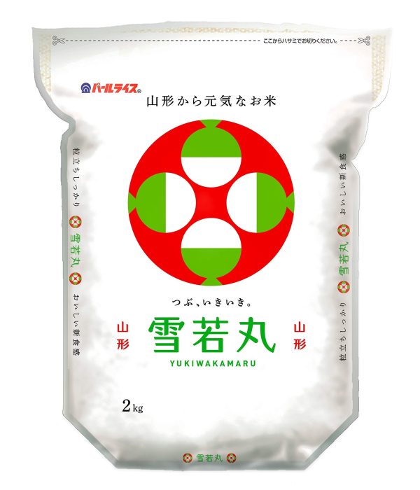 パールライス 山形県産 白米 雪若丸 2kg 令和6年産